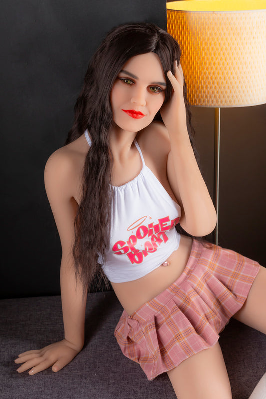 US Stock | HR Doll 5ft5in 166cm Small Tits Skinny Slim Body Adult TPE Sex Doll - Emma