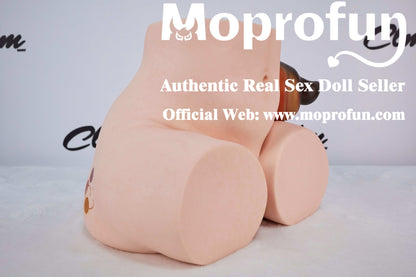 Climax Doll 34LB Heavy Lifelike Scale Premium Realistic Silicone Huge Butt Torso Adult Sex Doll - PA Peppy