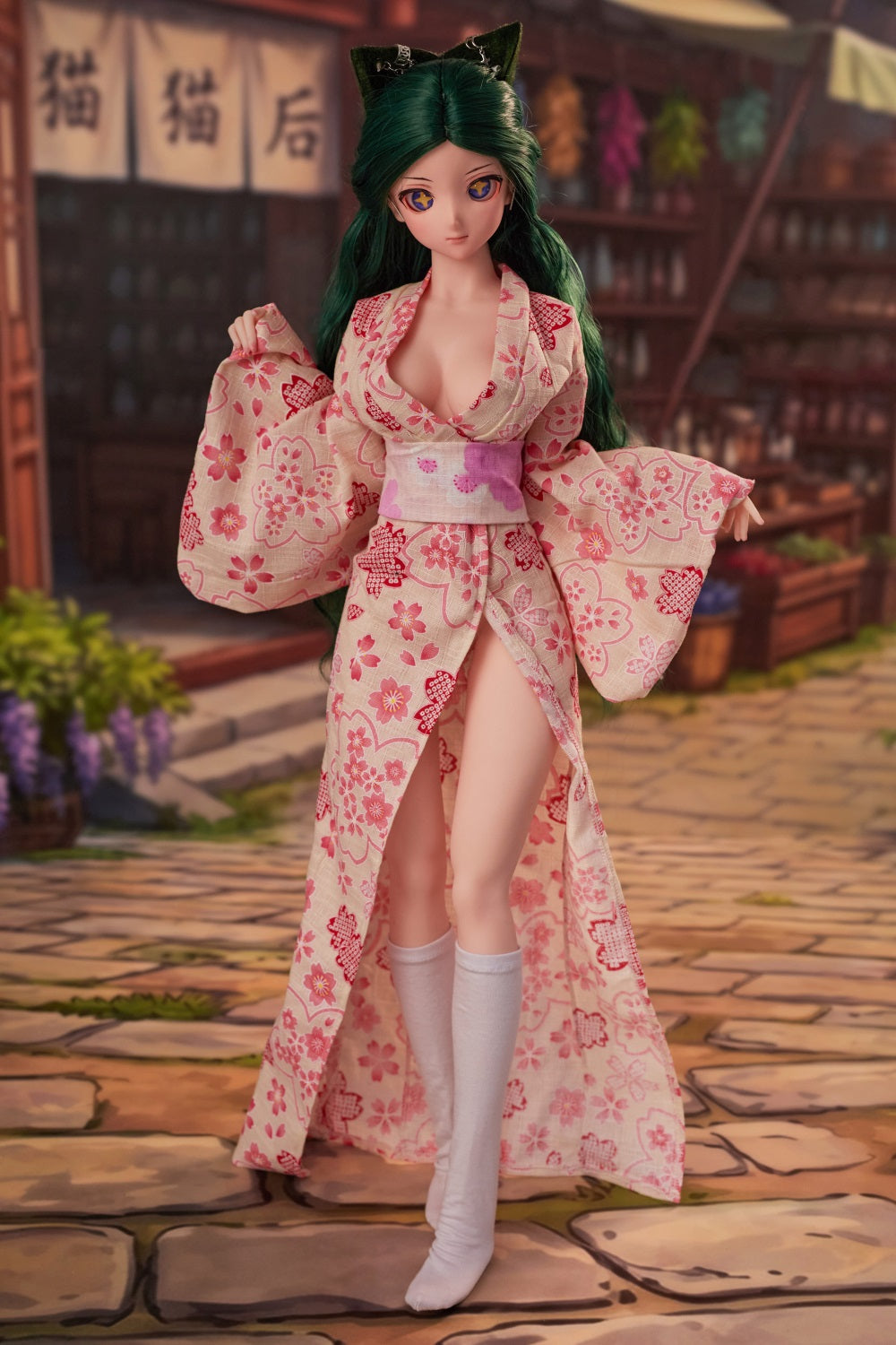 Climax Doll Lifelike Japanese Woman Mini Scale ACG Anime Cosplay Silicone Figure Mini Dol - Si70 MO Roxy