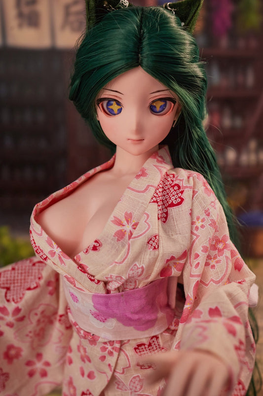 Climax Doll Lifelike Japanese Woman Mini Scale ACG Anime Cosplay Silicone Figure Mini Dol - Si70 MO Roxy