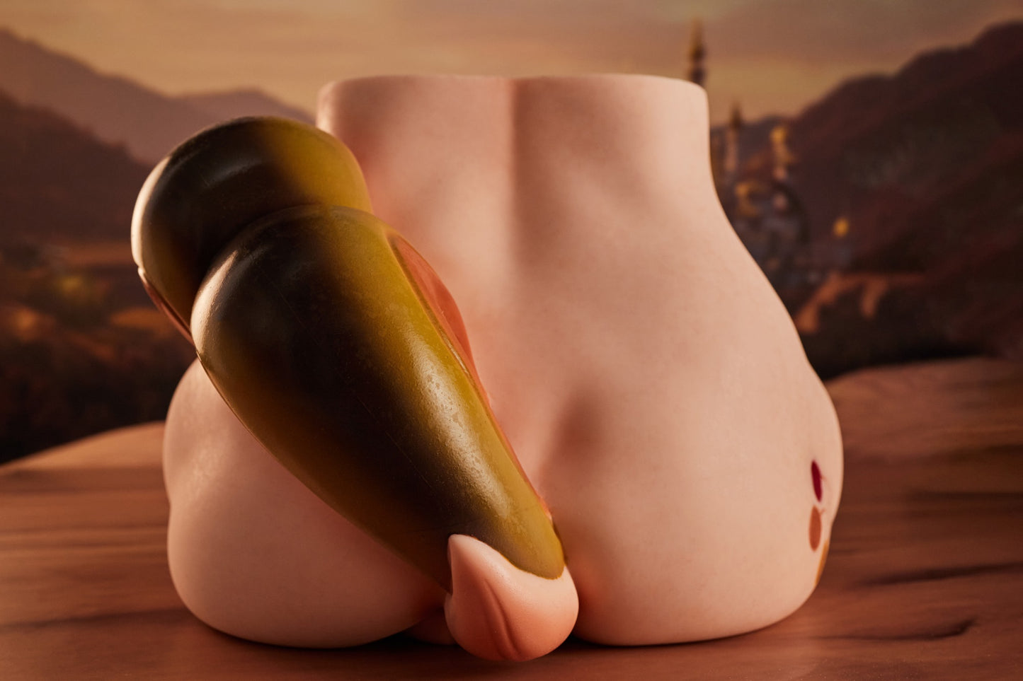 Climax Doll 34LB Heavy Lifelike Scale Premium Realistic Silicone Huge Butt Torso Adult Sex Doll - PA Peppy