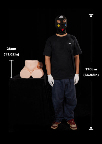 Climax Doll 34LB Heavy Lifelike Scale Premium Realistic Silicone Huge Butt Torso Adult Sex Doll - PA Peppy