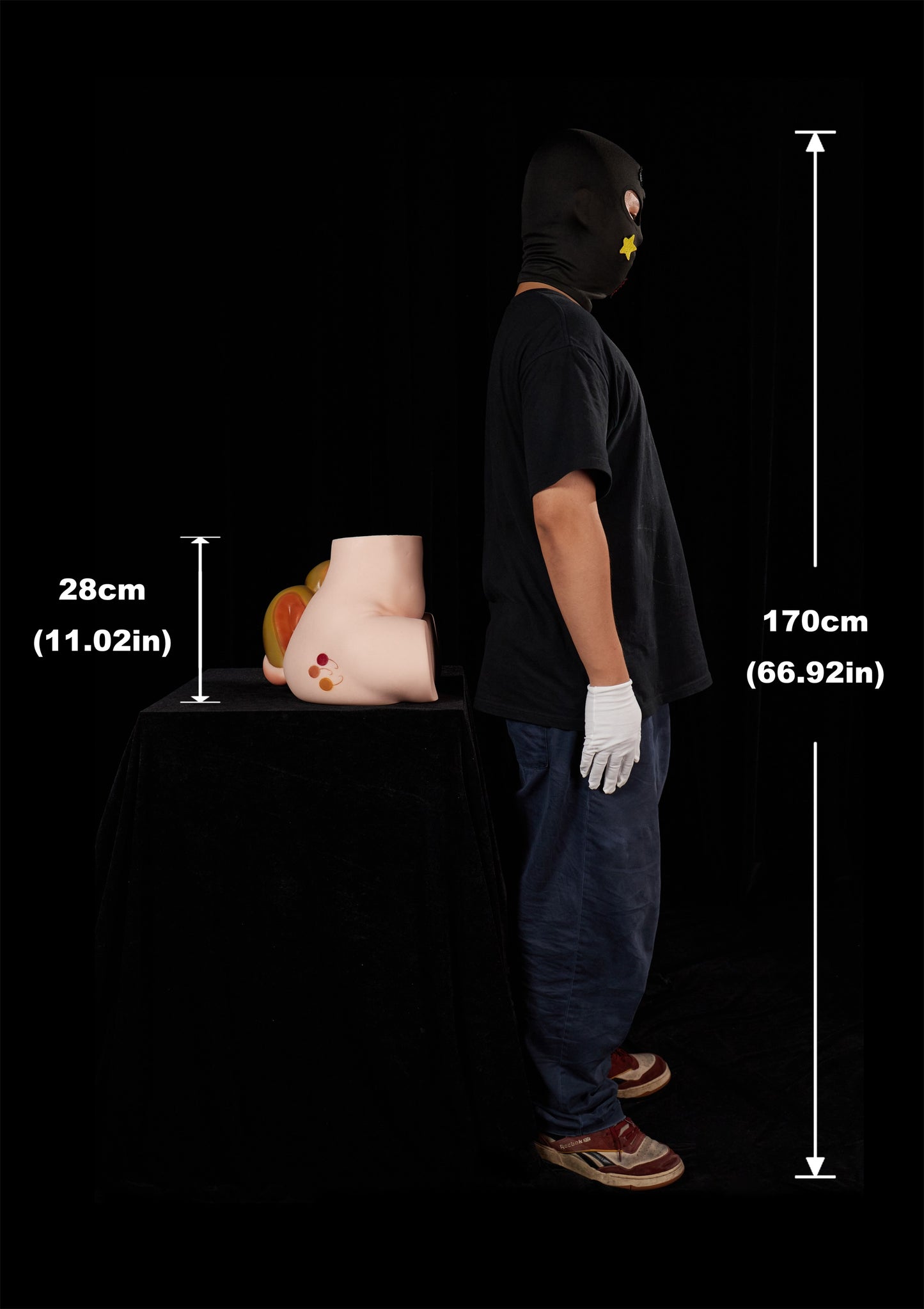 Climax Doll 34LB Heavy Lifelike Scale Premium Realistic Silicone Huge Butt Torso Adult Sex Doll - PA Peppy
