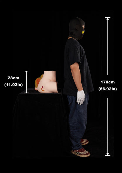 Climax Doll 34LB Heavy Lifelike Scale Premium Realistic Silicone Huge Butt Torso Adult Sex Doll - PA Peppy