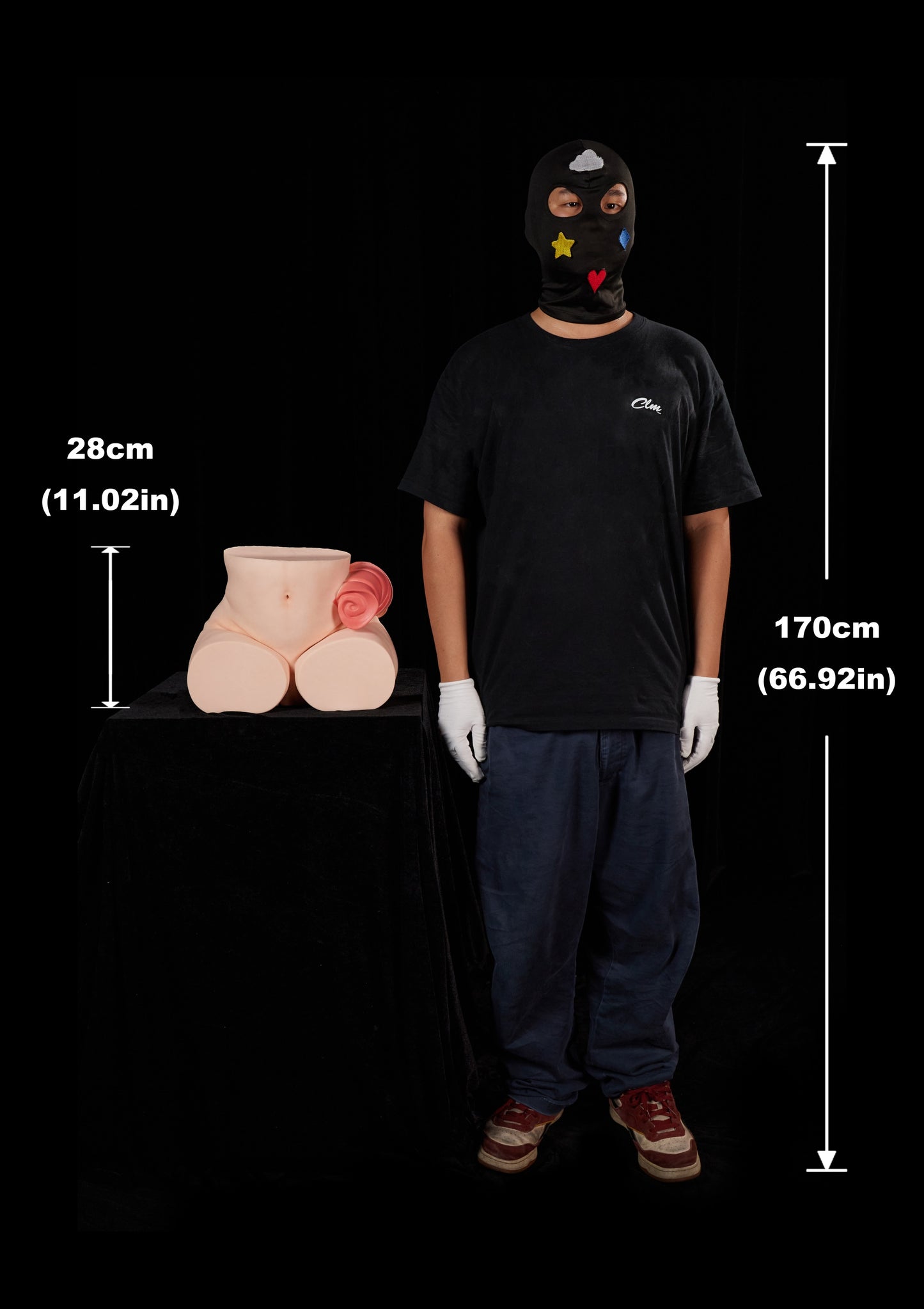 Climax Doll 34LB Anime Style Heavy Lifelike Scale Realistic Silicone Huge Butt Torso Adult Sex Doll - PA Ray