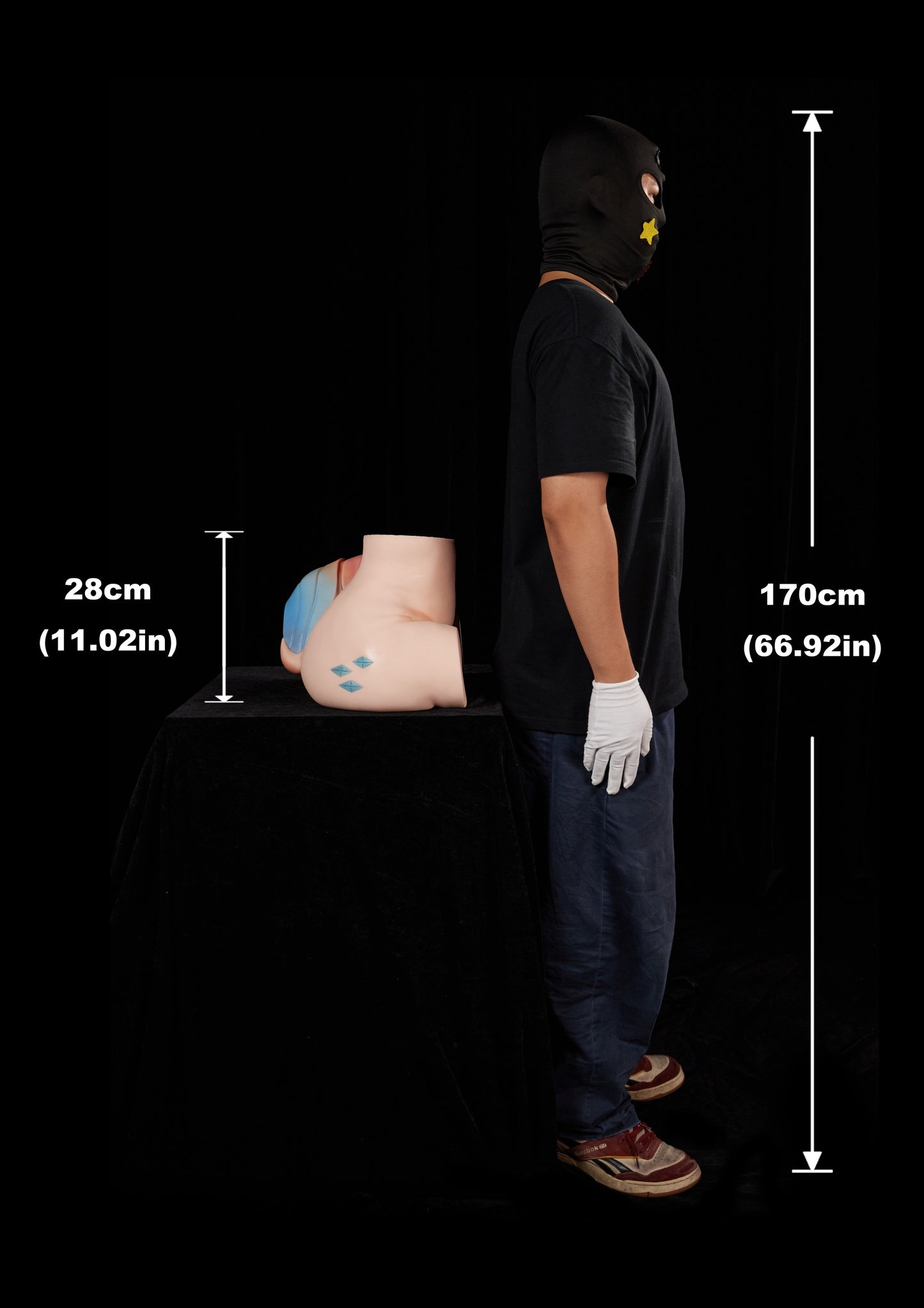 Climax Doll 34LB Anime Style Heavy Lifelike Scale Realistic Silicone Huge Butt Torso Adult Sex Doll - PA Ray