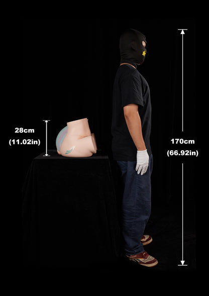 Climax Doll Original Life-Size Scale Fantasy Torso Premium Realistic Silicone Huge Butt Torso Adult Sex Doll - PA Ray