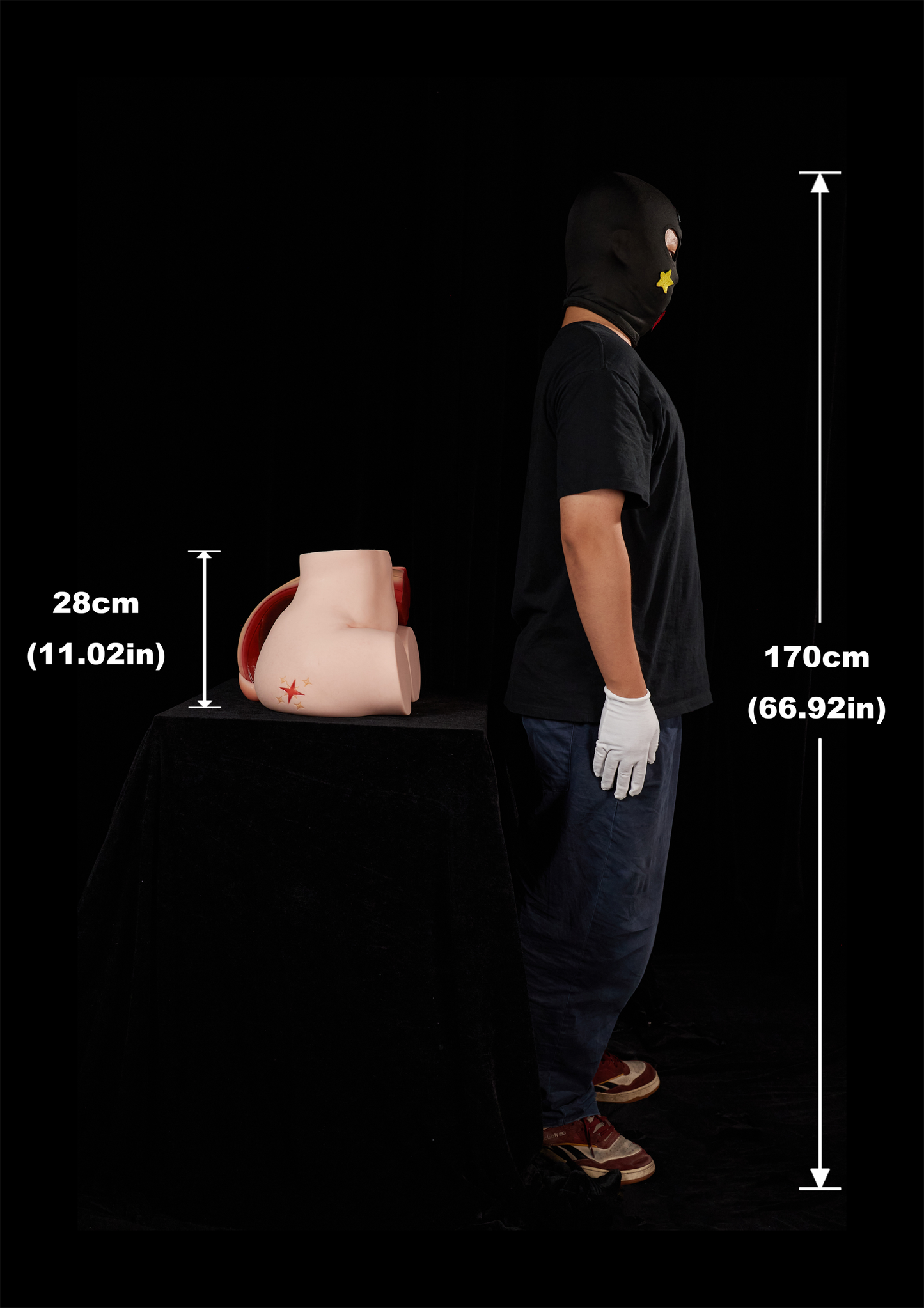 Climax Doll Lifelike Scale Premium Realistic Silicone Huge Butt Torso Adult Sex Doll - PA Theory