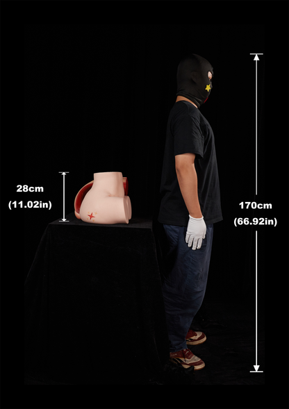 Climax Doll Lifelike Scale Premium Realistic Silicone Huge Butt Torso Adult Sex Doll - PA Theory