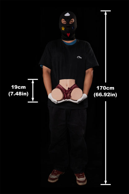 Climax Doll Realistic Soft Gel Butt Torso Silicone Adult Sex Doll PW-A45