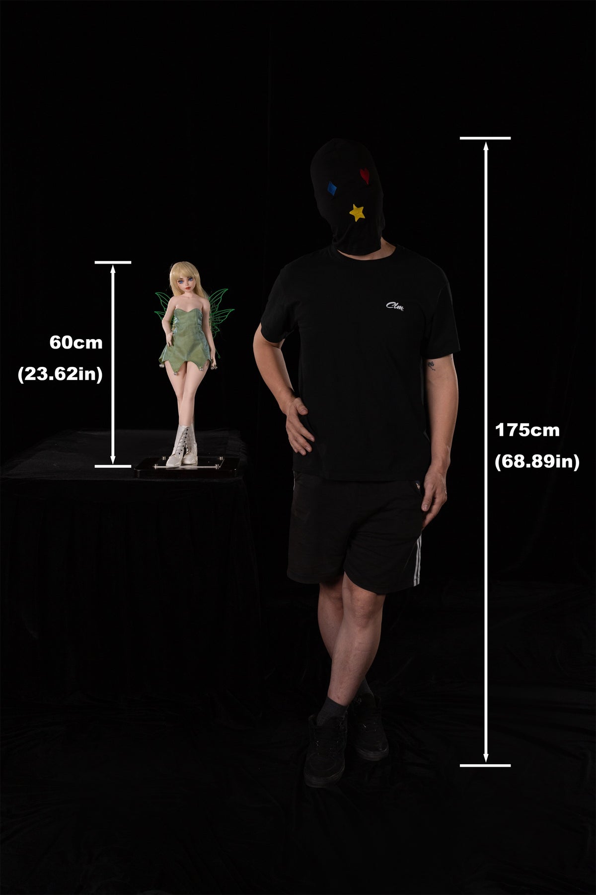 CLM Classic Mini Fairy Fantasy Realistic Scale ACG Anime Cosplay Silicone Figure Doll - Si60 XS Holly