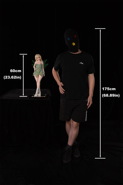 CLM Classic Mini Fairy Fantasy Realistic Scale ACG Anime Cosplay Silicone Figure Doll - Si60 XS Holly