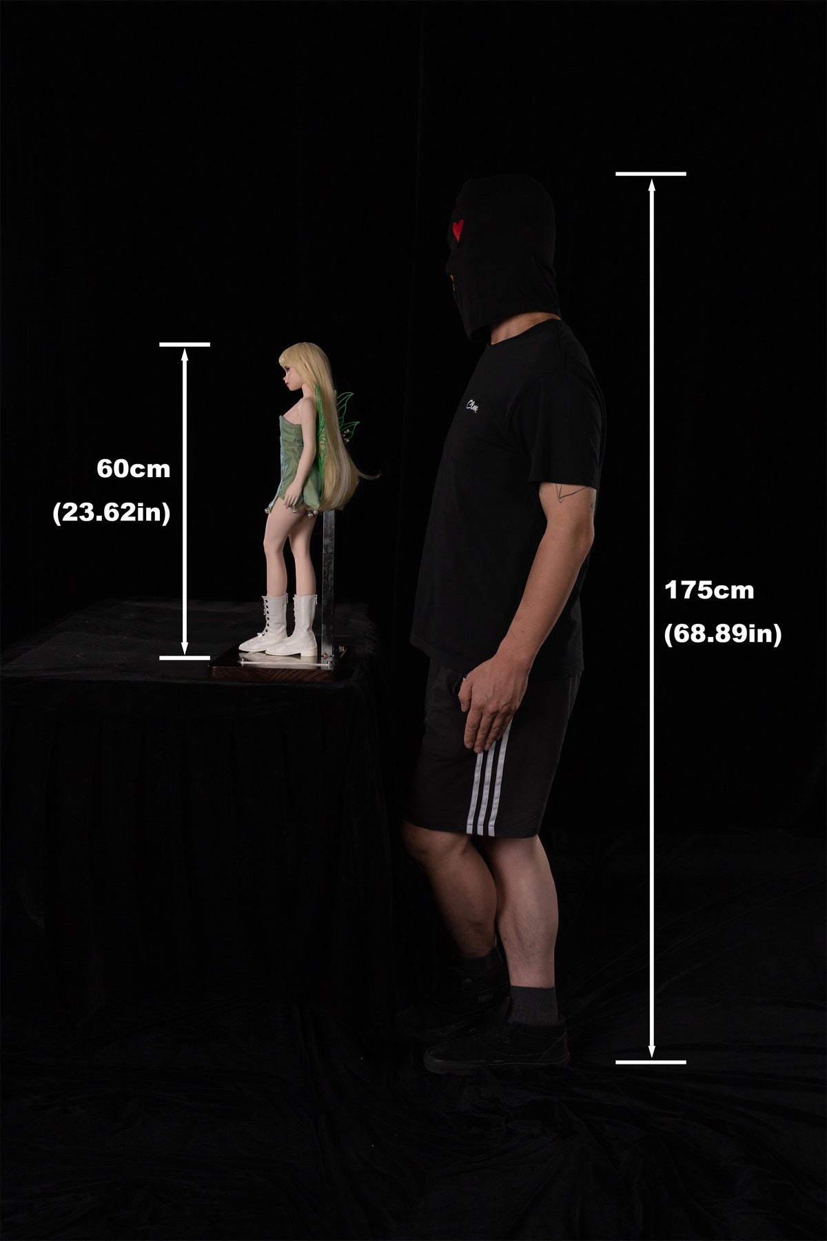 CLM Classic Mini Fairy Fantasy Realistic Scale ACG Anime Cosplay Silicone Figure Doll - Si60 XS Holly