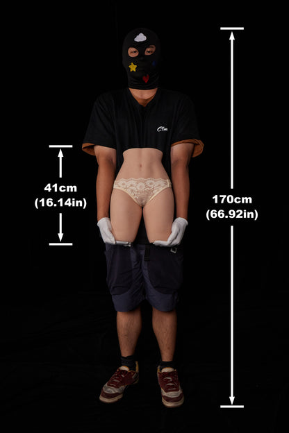 Climax Doll Ultra-Lightweight Silicone Thigh & Butt Torso Sex Doll | CLM ULW