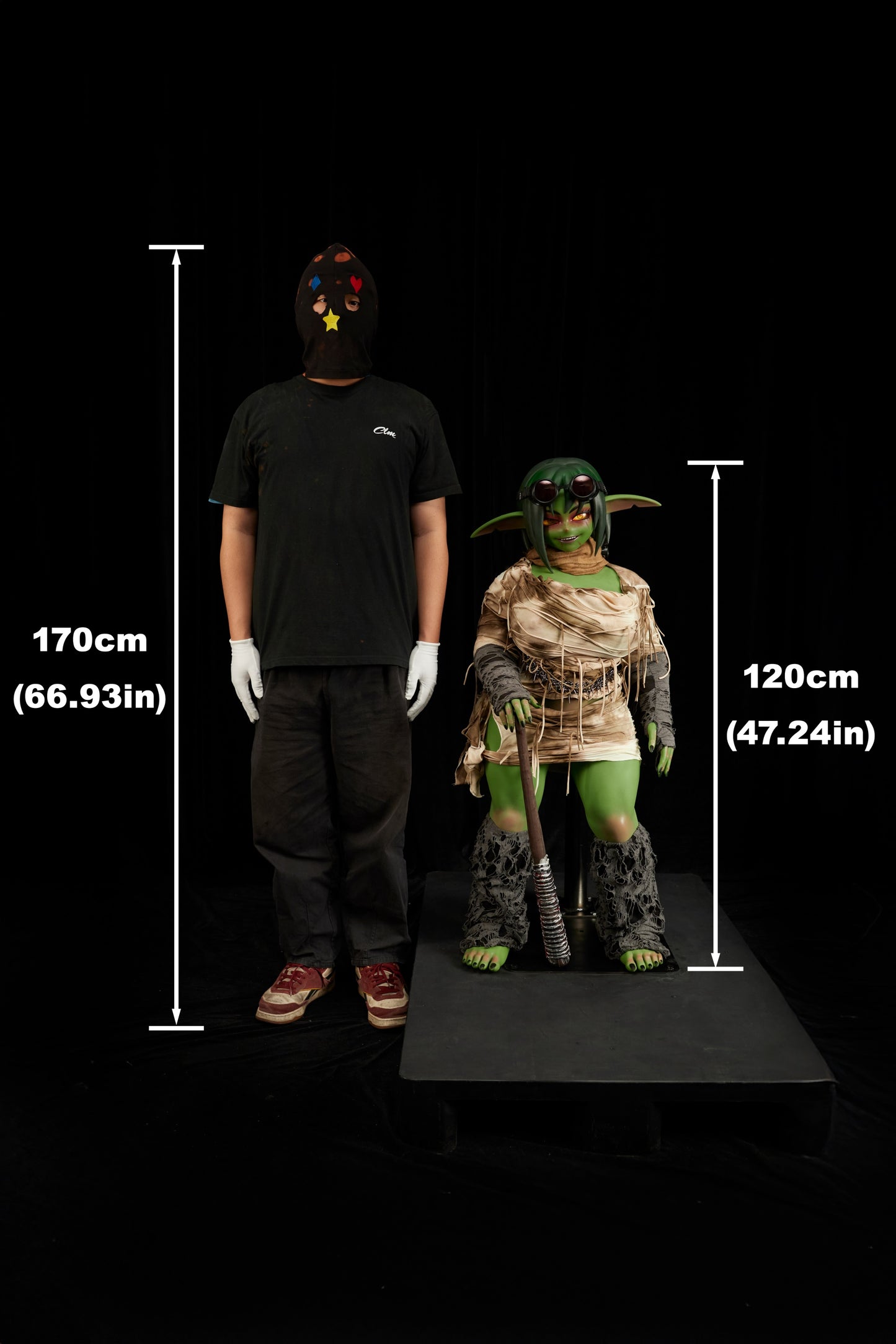 Climax Doll | Life Size Realistic Green Skin Cosplay Monster Goblin Style ACG Anime Silicone Material Doll - Barza