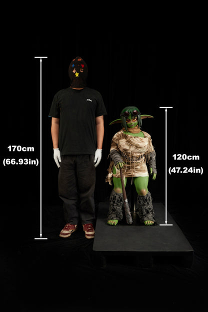 Climax Doll | Life Size Realistic Green Skin Cosplay Monster Goblin Style ACG Anime Silicone Material Doll - Barza