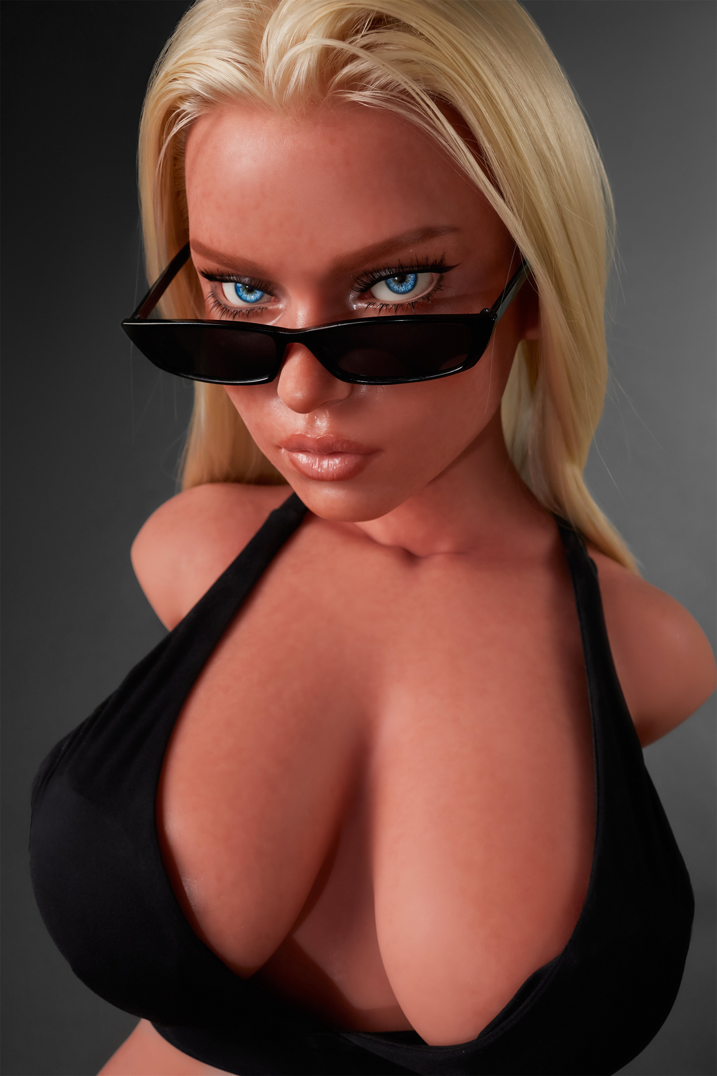 Climax Doll | 86LB E Cup Realistic Full Silicone Tan Skin Mature American Woman Half Body Adult Sex Doll Torso - ULW 883# Fiora
