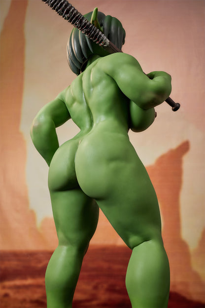 Climax Doll | Life Size Realistic Green Skin Cosplay Monster Goblin Style ACG Anime Silicone Material Doll - Barza