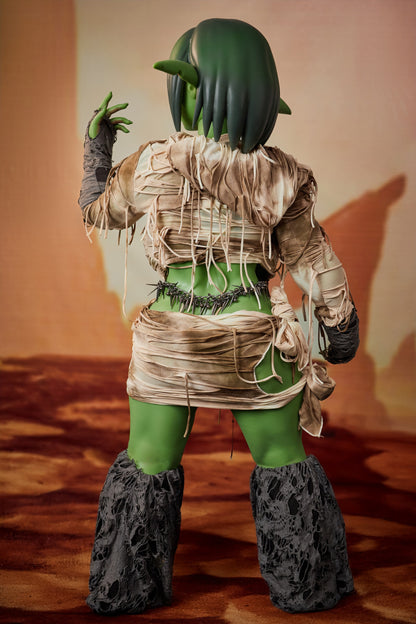 Climax Doll | Life Size Realistic Green Skin Cosplay Monster Goblin Style ACG Anime Silicone Material Doll - Barza