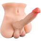 Moprofun Realistic Lifelike 7.1IN Long Dildo Sex Doll Torso Female Masturbator Adult Sex Toy for Woman Masturbation