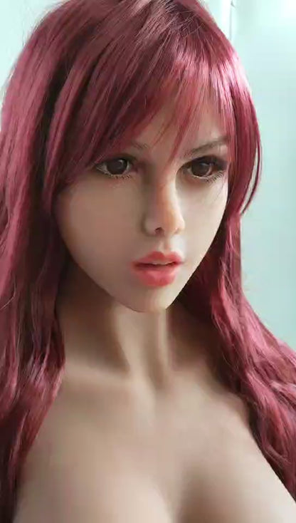 RRA Doll US Stock | 158cm 5ft2in Tan Skin Red Hair BBW Style Petite Body Mature Sexy Woman Sex Doll - Sanaa
