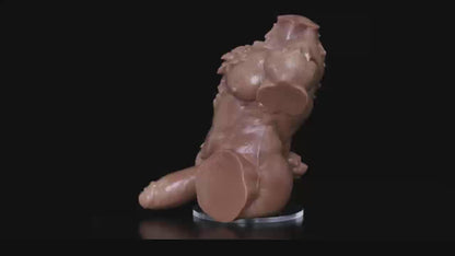 Furry Bear Torso Sex Doll Male Masturbator  Stroker Pocket Pussy Yiff Fantasy Adult Toy for Gay Man