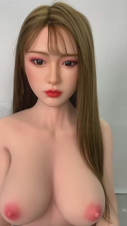 US Stock | JX Doll 160cm 5ft3in Korean Girl Hybrid TPE Sex Doll with Silicone Head - Mei