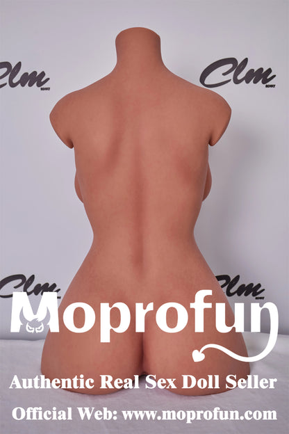Climax Doll | 28LB F Cup Realistic Full Silicone Half Body Huge Gel Boobs Adult Sex Doll Torso for Divorced Man - ULW 663#
