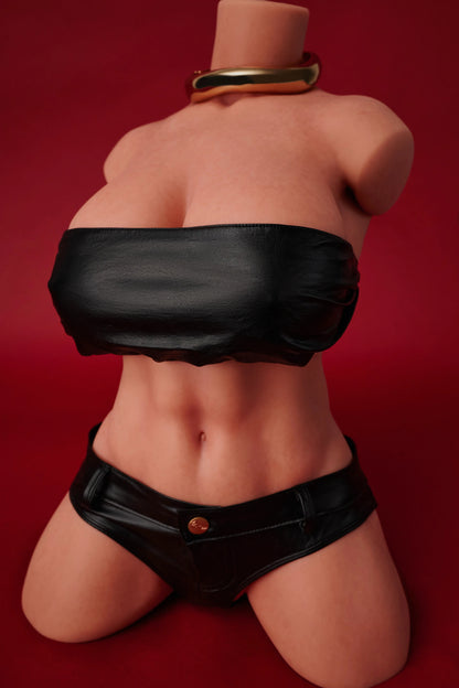 Climax Doll | 28LB F Cup Realistic Full Silicone Half Body Huge Gel Boobs Adult Sex Doll Torso for Divorced Man - ULW 663#
