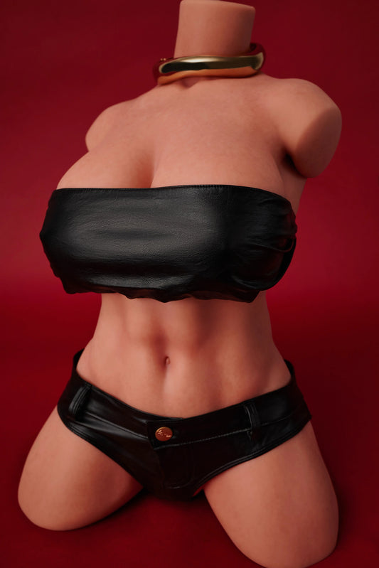 Climax Doll | 28LB F Cup Realistic Full Silicone Half Body Huge Gel Boobs Adult Sex Doll Torso for Divorced Man - ULW 663#
