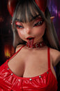 Climax Doll | 33LB G Cup Real Full Silicone 3D Anime Demon Girl Half Body Huge Gel Boobs Adult Sex Doll Torso for Collector - ULW 664# Meru