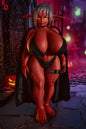 Climax Doll Halloween Style Anime Red Skin Goblin Sex Doll | Si70 GB Zarga