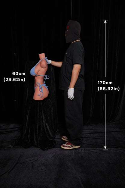 Climax Doll | 29LB E Cup Realistic Full Silicone Half Body Big Boobs Adult Sex Doll Torso for Divorced Man - ULW 662#