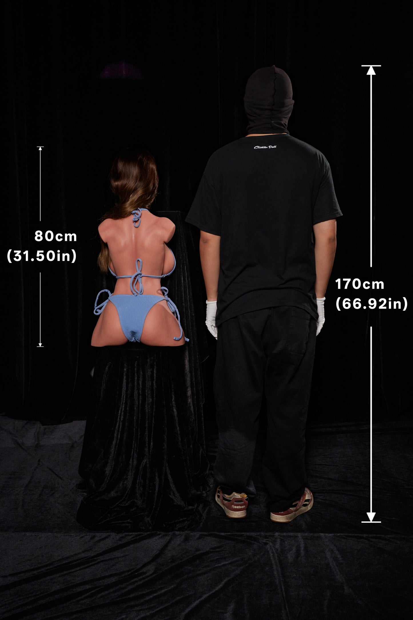 Climax Doll | 28LB F Cup Real Full Silicone Mature Woman Half Body Huge Gel Boobs Adult Sex Doll Torso for Divorced Man - ULW 663# Emma