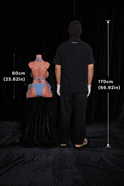 Climax Doll | 28LB F Cup Realistic Full Silicone Half Body Huge Gel Boobs Adult Sex Doll Torso for Divorced Man - ULW 663#