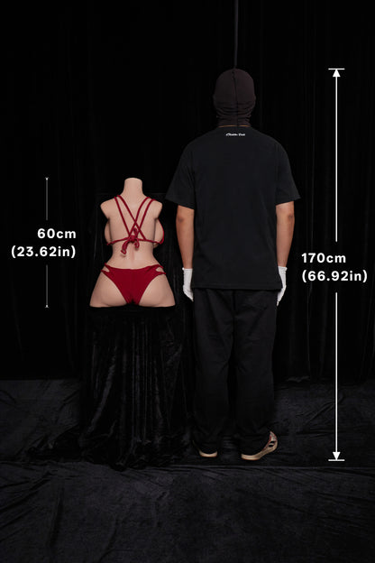 Climax Doll | 29LB Realistic Full Silicone Half Body Big Chest Adult Sex Doll Torso for Single Men - ULW 664#