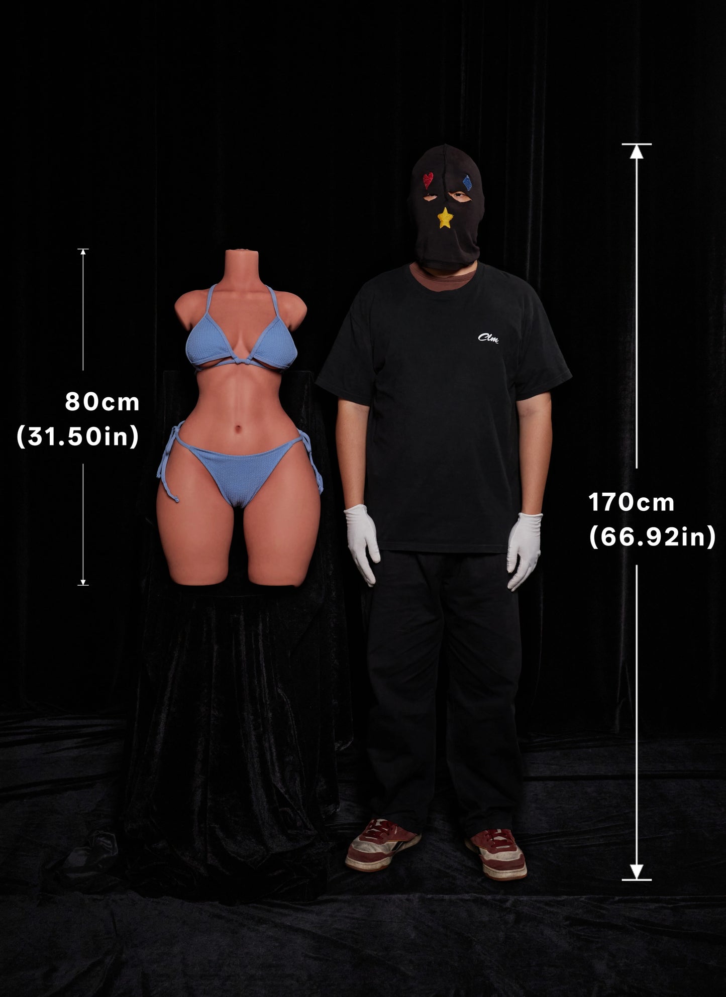 Climax Doll | 37LB Lightweight E Cup Realistic Full Silicone Half Body Small Breast Adult Sex Doll Torso - ULW 882#