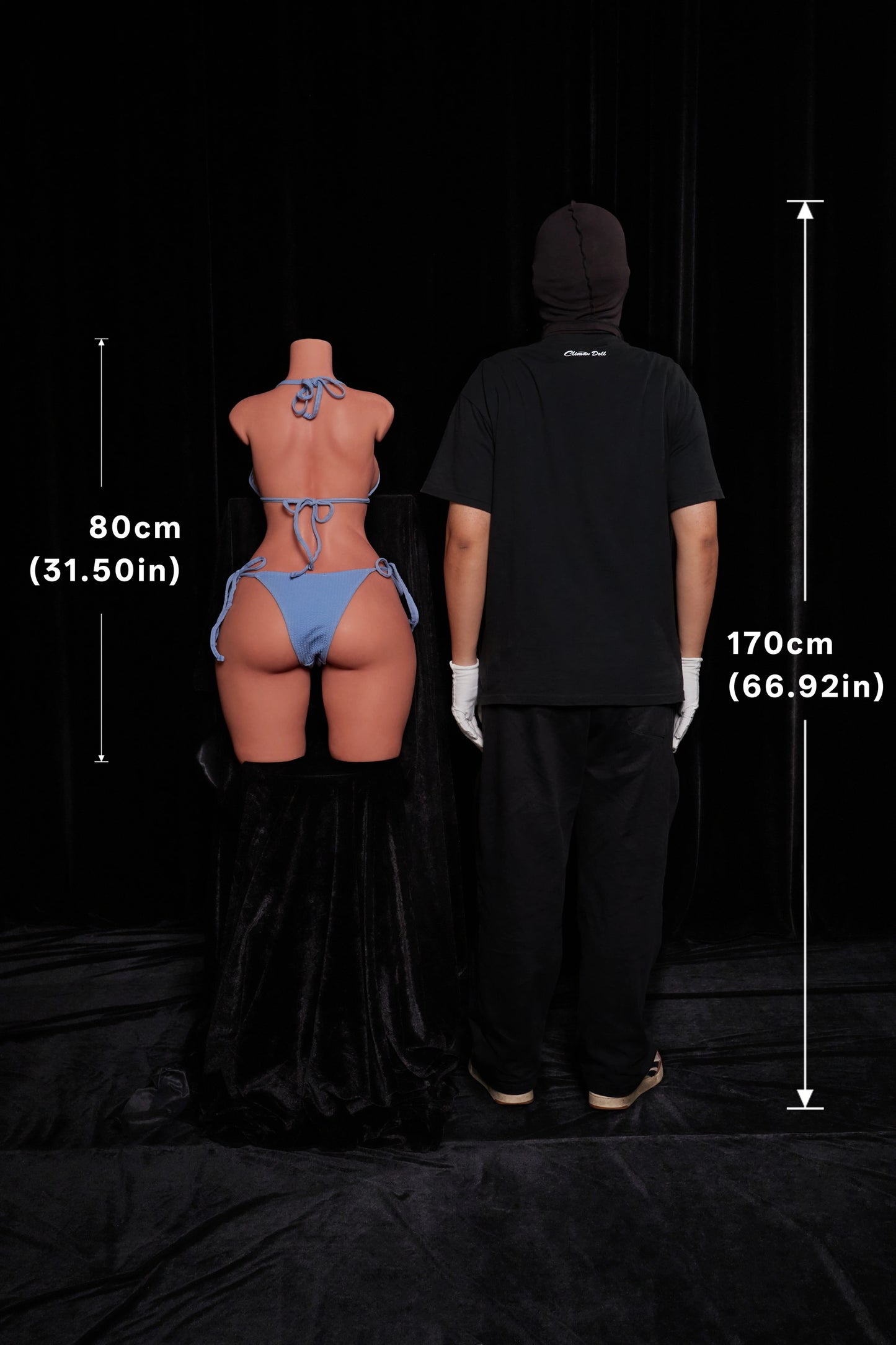 Climax Doll | 37LB Lightweight E Cup Realistic Full Silicone Half Body Small Breast Adult Sex Doll Torso - ULW 882#