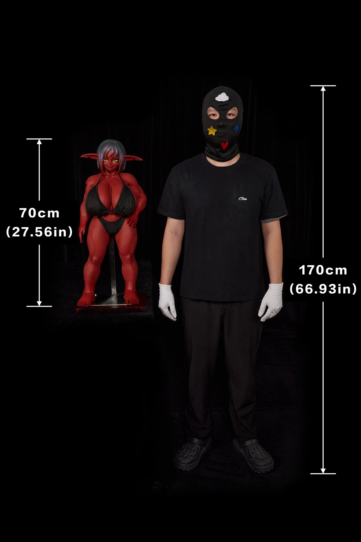 Climax Doll Halloween Style Anime Red Skin Goblin Sex Doll | Si70 GB Zarga