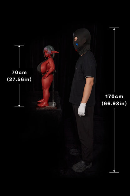 Climax Doll Halloween Style Anime Red Skin Goblin Sex Doll | Si70 GB Zarga