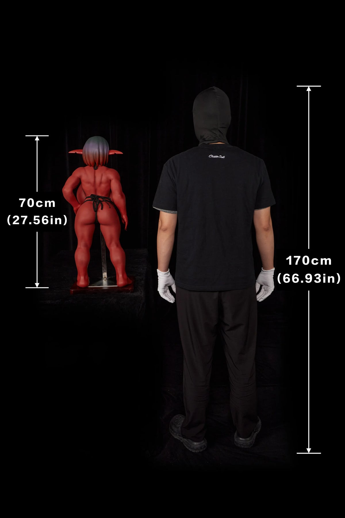 Climax Doll Halloween Style Anime Red Skin Goblin Sex Doll | Si70 GB Zarga